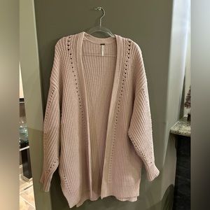 EUC Free People Nightingale Cardi